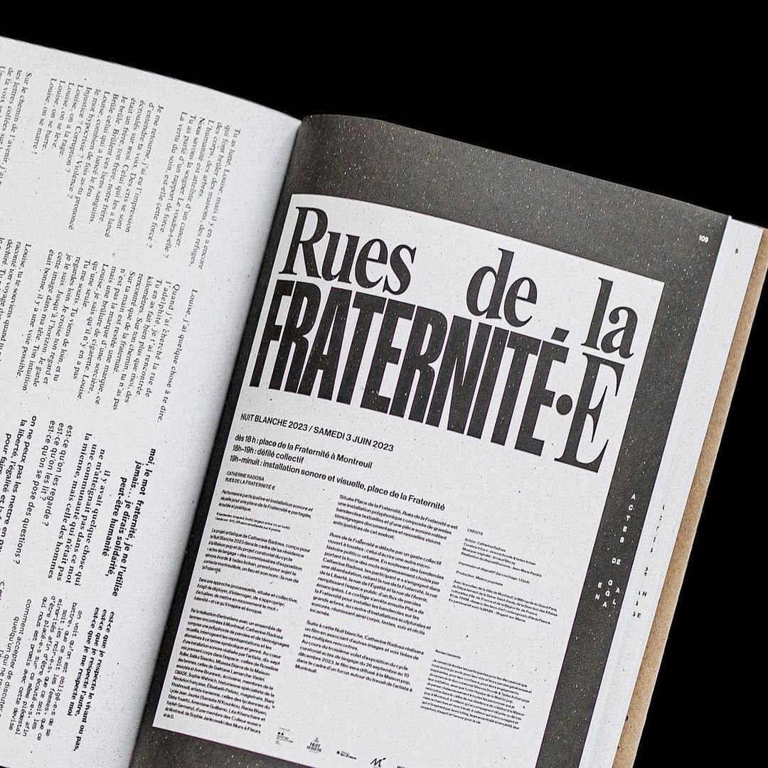 type01_'s tweet image. Catalogue design by @j.mocek 🔥

Client: @maisonpopulaire gallery 
📸 @malmaitresse

#type01 #cataloguedesign #editorialdesign #editorial #graphicdesign #design