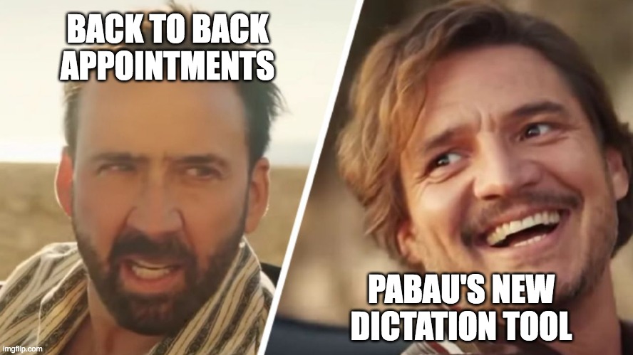 Busy schedules can be a killer when it comes to writing treatment notes 😓

You need a way of making the most of those 5-10 minutes between appointments. Well, luckily, our new dictation tool will help you maximize your time! 

Only available in Pabau 2.

#pabau2