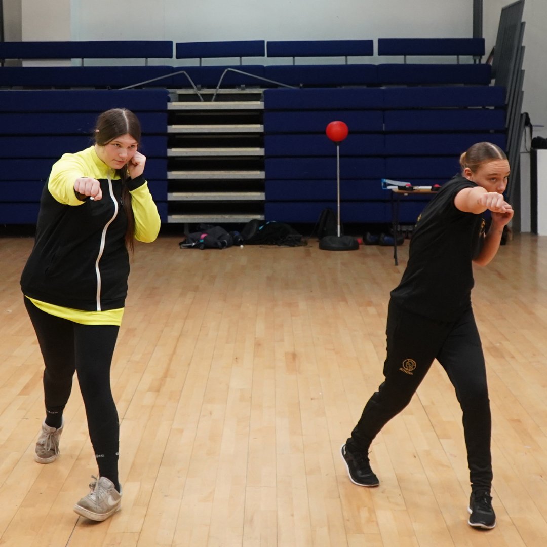 Let's get ready to rumble 🥊 Our Student Union welcomed @ncs to our Twelve Quays campus for an action-packed, boxing taster session with coaches from @hype_merseyside. More sessions will be taking place after half term, so look out for updates from Student Union.