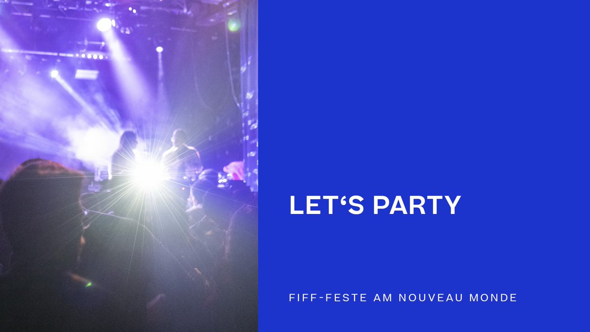 FIFFribourg's tweet photo. Dans un mois, c’est le début du FIFF. Dans un mois, c’est la fête ! Le Nouveau Monde organise les soirées qui te feront danser et chanter toute la nuit.
Programme en détail sur https://t.co/uhPqFDxhz3
#FIFF24 #party #filmfestival #Fribourg https://t.co/N0mGYSEwPG