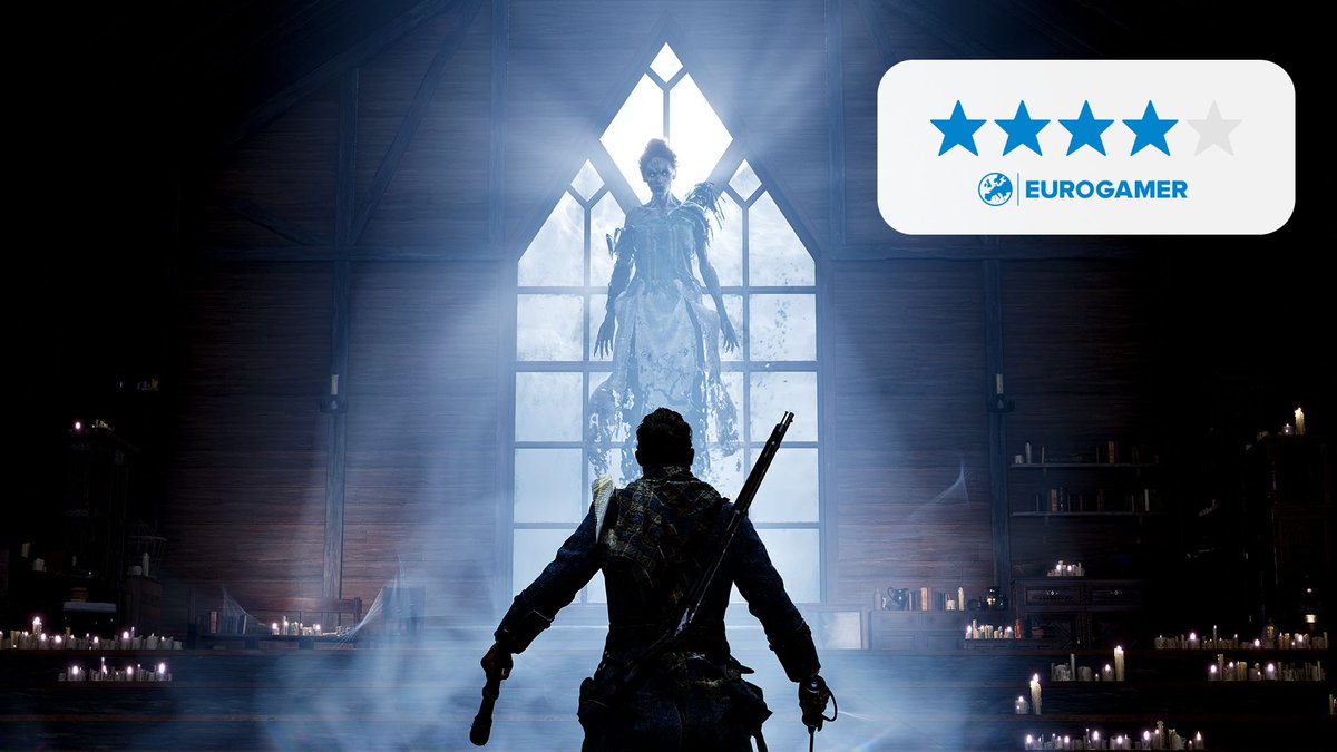 eurogamer's tweet photo. Don't Nod drops the melodrama for a poignantly performed story about grief and injustice, where the difficult choices tug at your heart and principles.

Our Banishers: Ghosts of New Eden review: https://t.co/4cPWvT3aKP https://t.co/aXWNZsZLCE