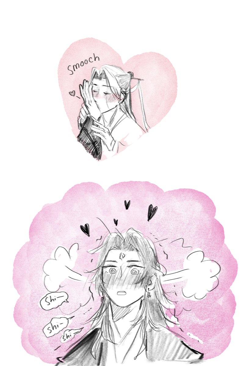 this immortal master can show affection, okay! ( ˘－˘ )…….💞