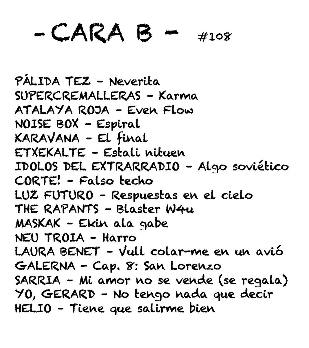El día del amor, el día de la radio, qué más da. Lo importante es disfrutar sea el día que sea.
Prueba con esto👇🏼

🅱️go.ivoox.com/rf/124309884

Amenizan: #Supercremalleras #IdolosDelExtrarradio #Corte! #Etxekalte #Maskak #NeuTroia #Galerna #LauraBenet #Helio #LuzFuturo y más…