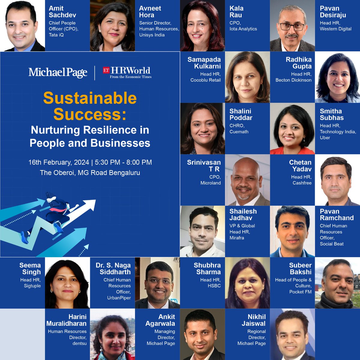 ETHRWorld, in collaboration with Michael Page, is organizing an engaging roundtable discussion on “Sustainable Success: Nurturing Resilience in People and Business.” 

#ETHRWorld #BusinessResilience #SustainableSuccess #EmployeeExperience #WorkforceDiversity