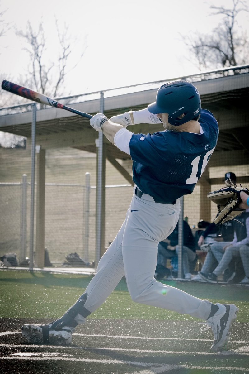 PennStateBASE's tweet photo. Stat of the week: @AdamCecere enters the 2024 season as one of 16 D1 players with 32+ career HR and 116+ career RBI

#WeAre https://t.co/ojKYNrJCCs