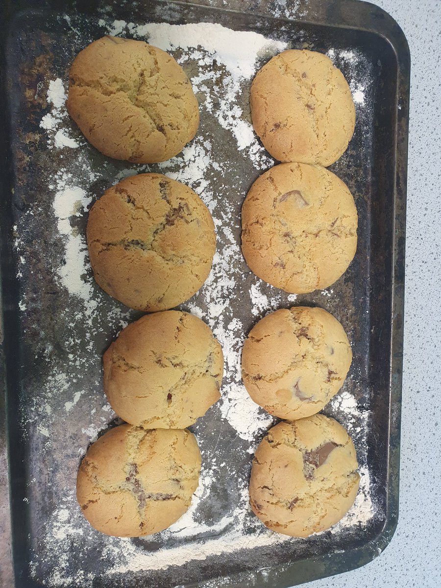 S3 pupils nailed it with their melt-in-the-middle cookies 🍪😋 Just the one picture to share as they were too eager to try them! <a href="/CalderheadHS/">Calderhead HS</a>