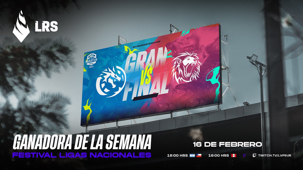 lvplolsur's tweet photo. 📣¡GANADORA DE LA SEMANA🥳!

👉Se viene otro viernes a puro lolcito😉
Nos vemos mañana para vivir la Gran Final de la LMF Apertura 2022 🔥

¡Los esperamos! 🙌
🖥https://t.co/GICqnAohAZ
⏰18HS🇦🇷🇨🇱 / 16HS🇵🇪
 #LRS