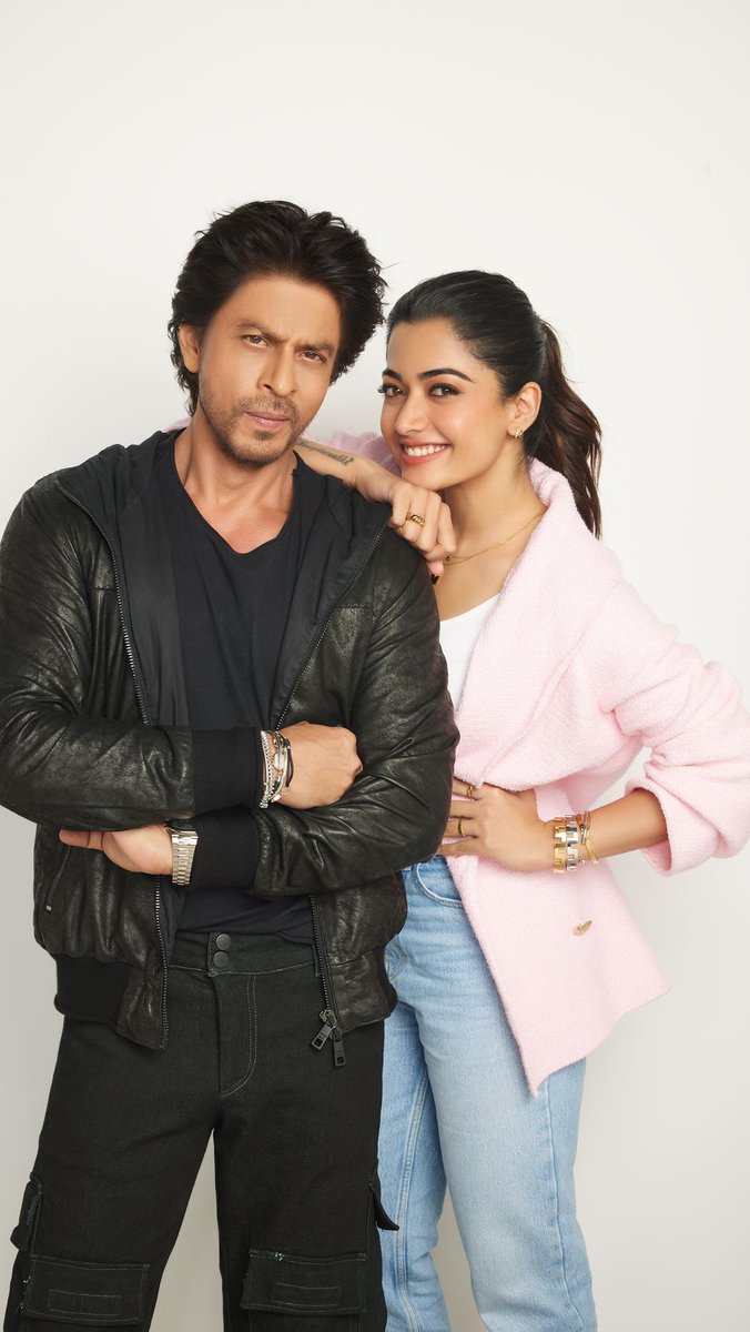SRK and Rashmika in #Dhoom4 🔥🔥