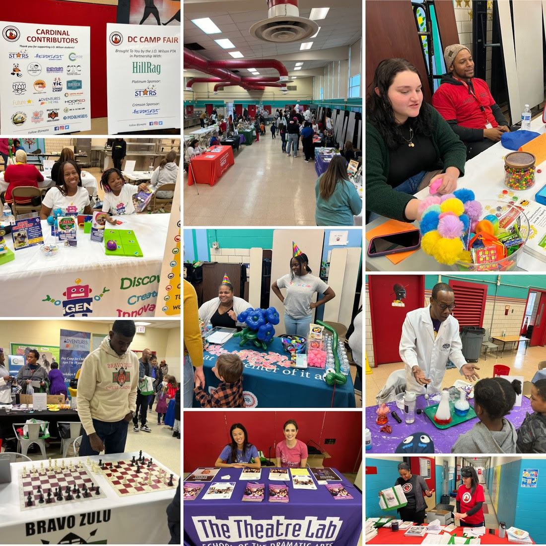 Huge thank you to our participating camps, our parent volunteers and especially our partner @HillRagDC for making our annual Camp Fair a success this past week. @JOWilsonDC loved hosting our entire citywide community!💫
