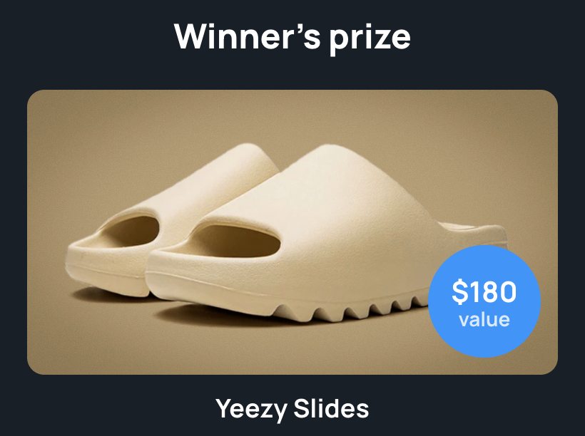 5Card_Draw's tweet photo. Tonight's winner takes home a pair of Yeezy Slides 🔥 https://t.co/y3fMjduS0i