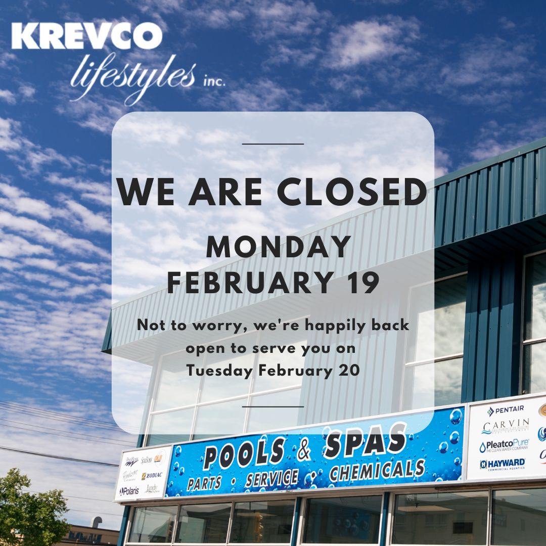 We will be closed on Monday February 19 and will be back to our regular business hours Tuesday February 20

☎️204.786.6957
📍700 Berry St
🌐 krevco.com