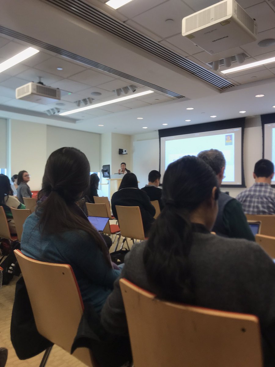 Fab presentations by @SL_Stenton and @KSoca4 and others, on new ways of discovering diagnoses for rare disease from @AnneOtation ‘s group at the @broadinstitute MPG meeting 🧬