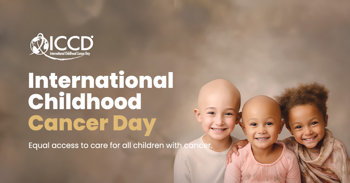 #ICCD2024: 🌍 A global call to raise awareness and take action against childhood 
cancer 🎗️

🔍Click here and help us “unveil the challenges” to raise awareness. Learn more here ➡ iccd.care 

#EqualAccessToCare #ChildhoodCancerAwarenes