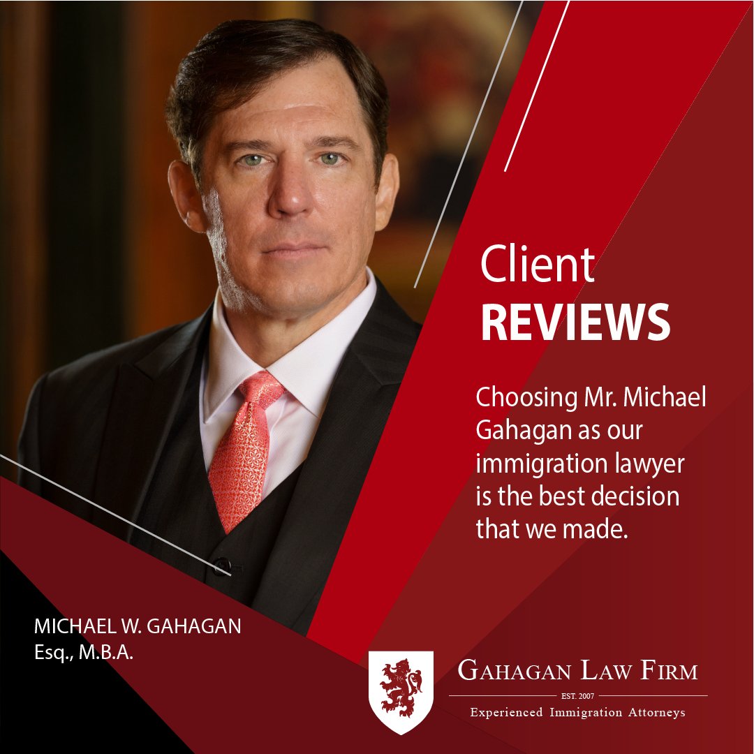 Mr. Michael Gahagan listened to and answered all our questions. 

We were very nervous before the interview, but thanks to him, our interview went well beyond expectation.

⭐⭐⭐⭐⭐
Huyen

#SatisfiedClients #CustomerService #GahaganLawFirm