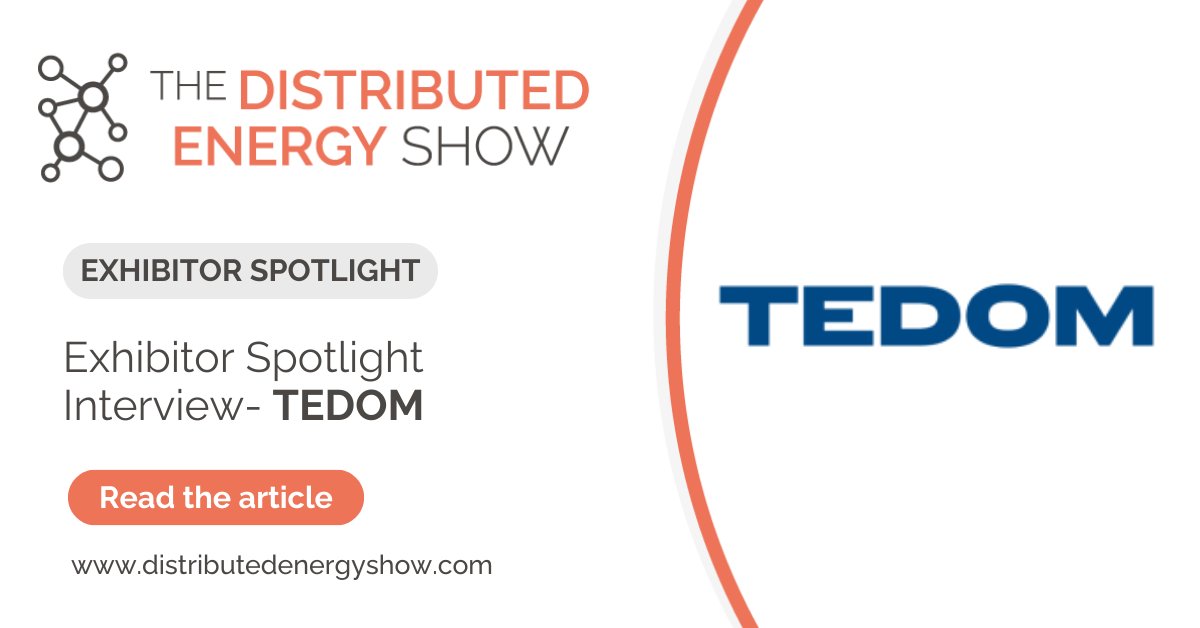 We were delighted to have the opportunity to interview <a href="/TEDOM_CHP/">TEDOM</a> 

'Our company specializes in a diverse range of Combined Heat and Power (CHP) units, adaptable to various fuel types including natural gas, biogas, and LPG'

Read their article: vist.ly/34p62

#DES24