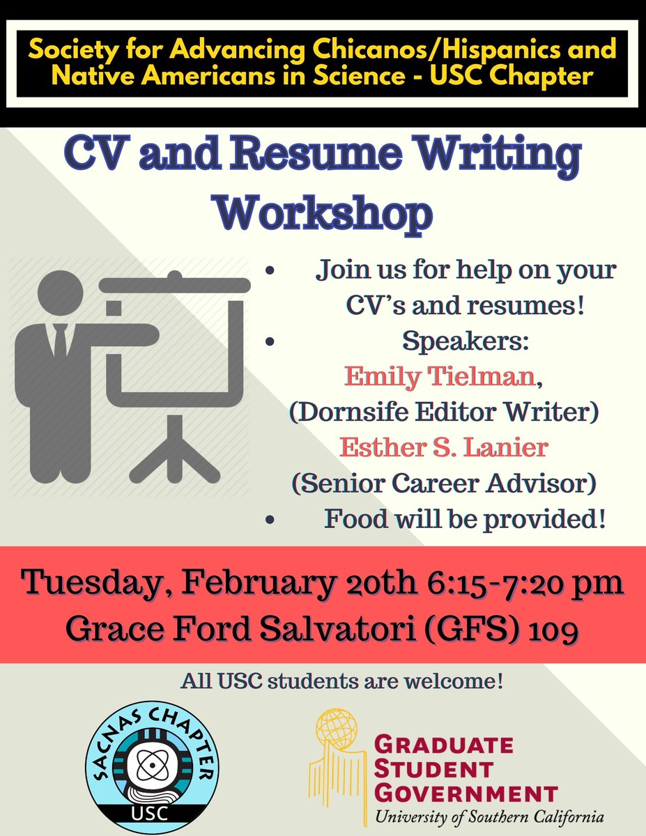 SACNAS@USC tweet media