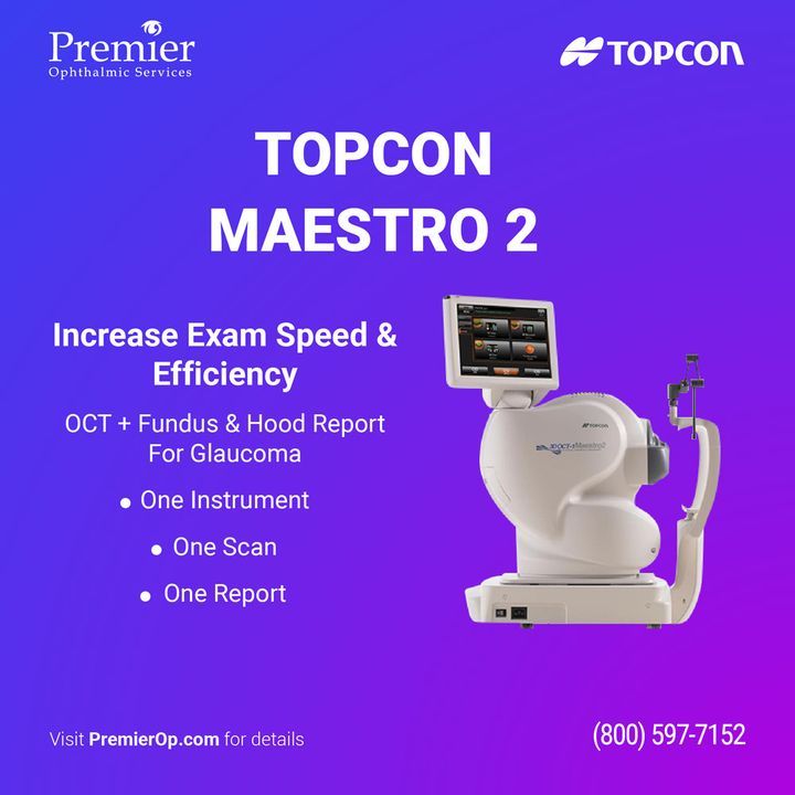 Get the worlds best selling OCT, the Maestro2. A user friendly system that automatically performs alignment, focus and capture with a single touch. For more information visit: bit.ly/3kYvapZ