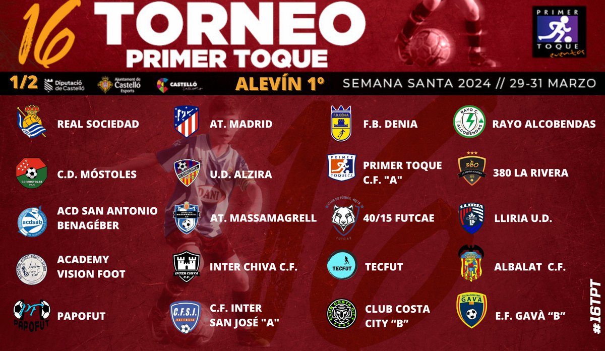 TORNEO PRIMER TOQUE tweet media