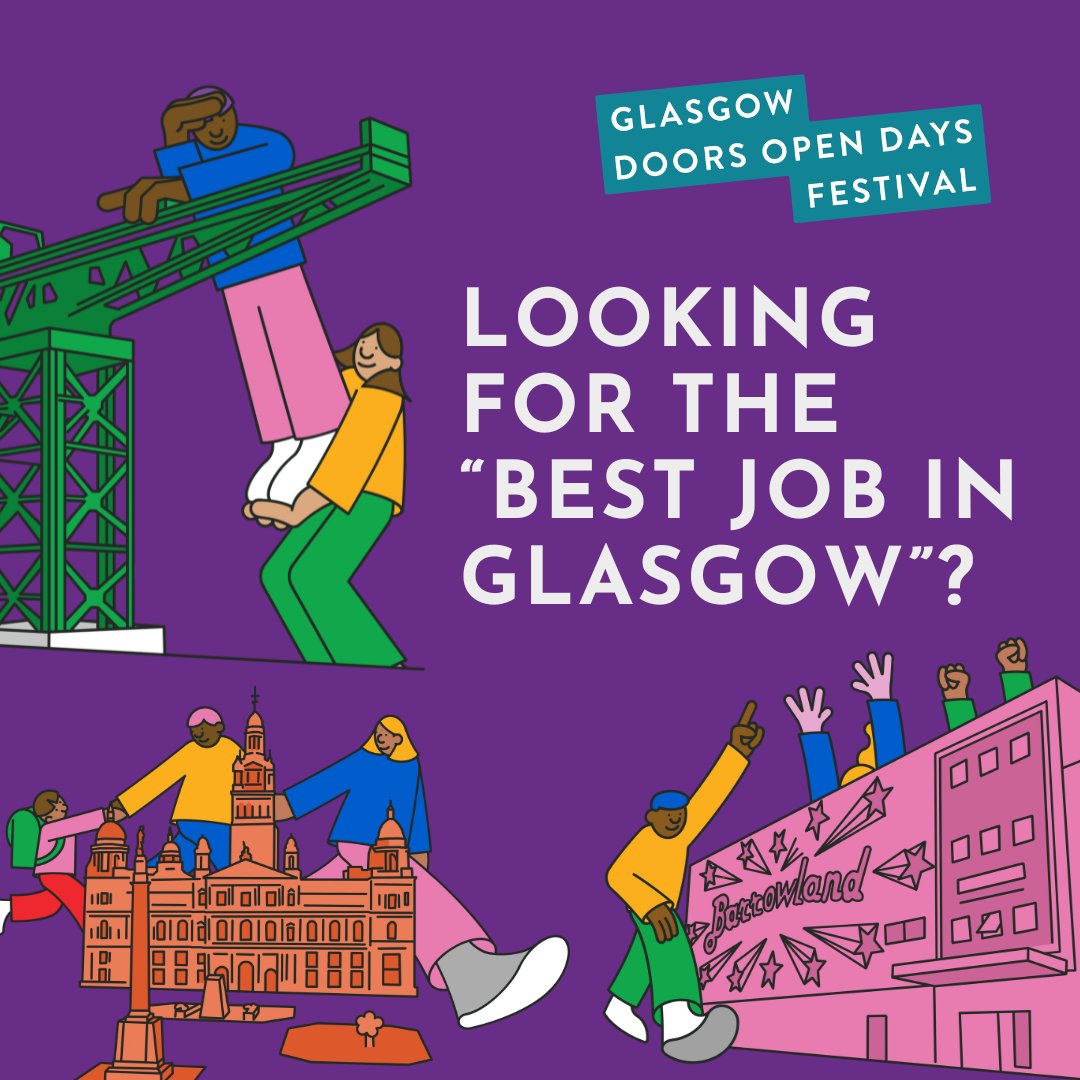 📢Passionate about events? We're seeking a Festival &amp; Events Manager for <a href="/Glasgowdodf/">GlasgowDoorsOpenDays</a>. Lead on delivering the festival, engaging communities and celebrate Glasgow's rich cultural heritage. Apply by March 11th to david@gbpt.org. More details: gbpt.org/news #GlasgowJobs