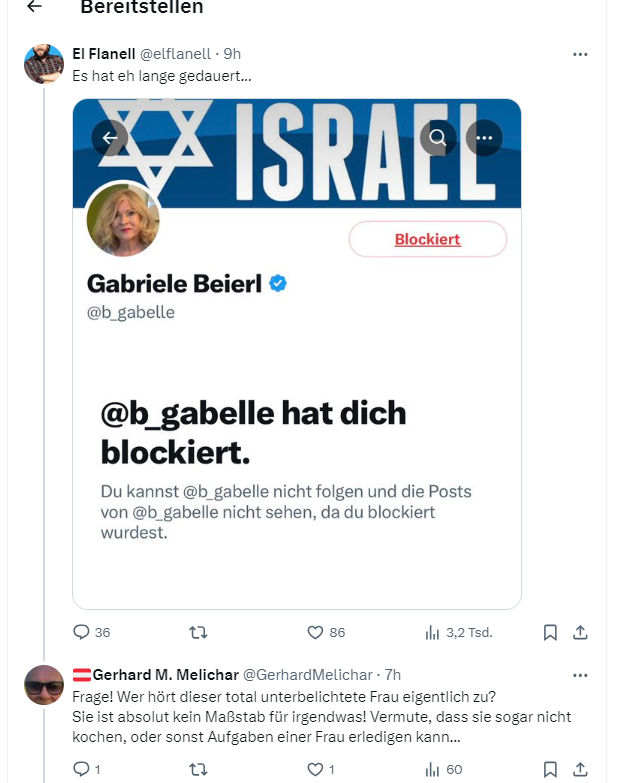 b_gabelle's tweet image. #Hass im #Netz 
Flanell habe ich regeblockt und Melichar ist selbst nicht dicht. Was sind die Aufgaben einer Frau? Der Spinnt, eine geistige #Nullnummer