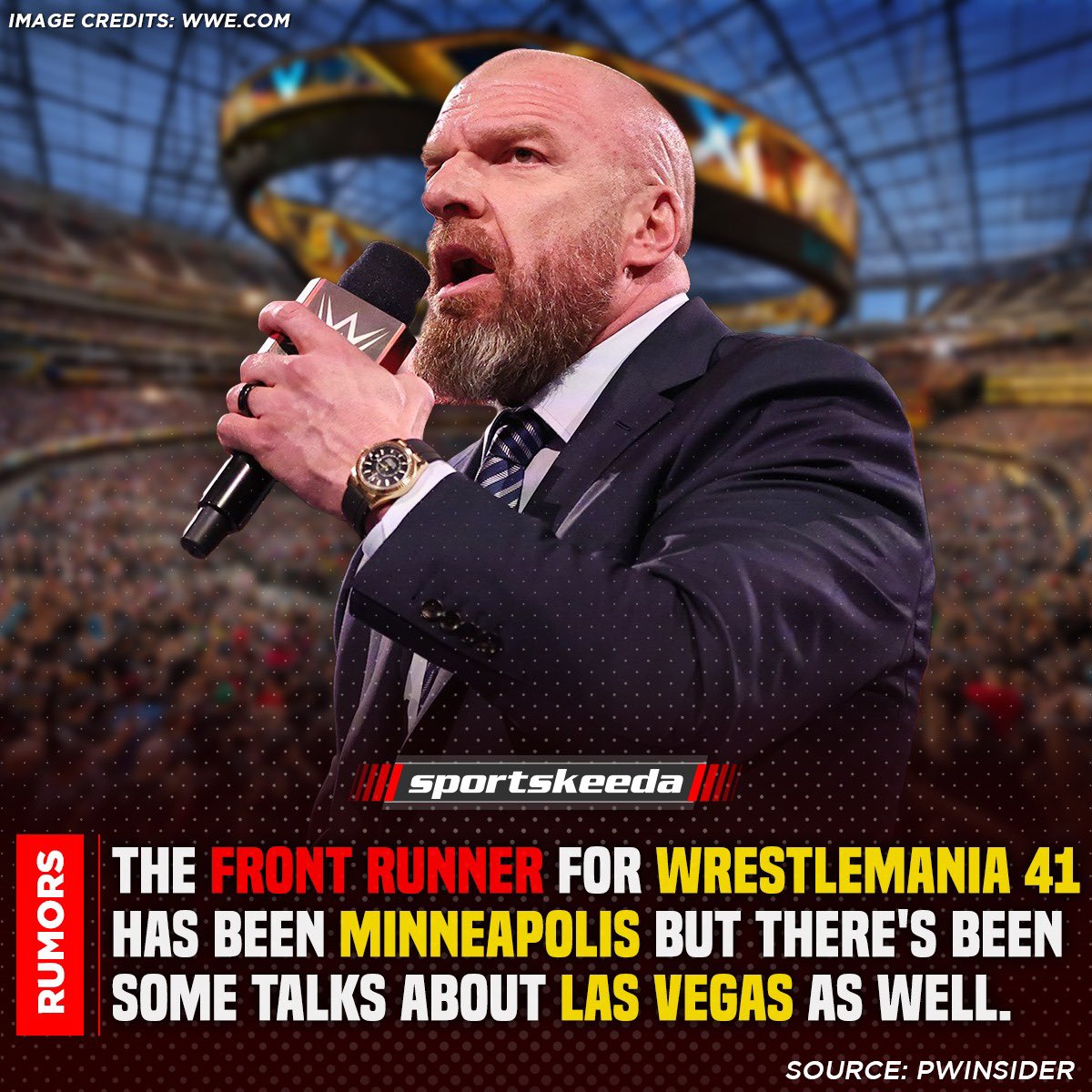 SKWrestling_'s tweet photo. Where do you want #WrestleMania 41 to be? 👀
#WWE https://t.co/xO27Pv9Mk3