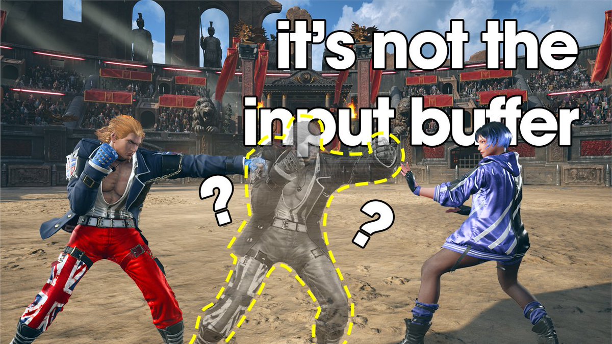 Many long time Tekken players are having trouble executing even simple sequences in Tekken 8.
Tons of people thought the Input Buffer was to blame, but a closer analysis reveals there's a much bigger change...

youtu.be/vnEHvw7PpnI