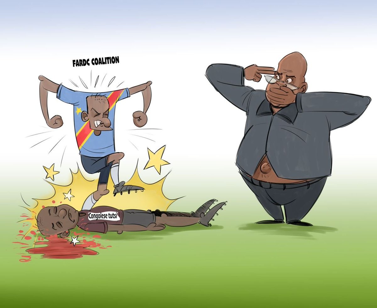 rosette_uwase's tweet photo. L'alliance entre le régime Tshisekedi et diverses milices contre la communauté tutsi congolaise est une manifestation flagrante de l'indifférence du gouvernement à l'égard de la violence et de la persécution ethniques. 1/2
#FeeCongo
@GByaruhanga01 @SoukainaBI92 @PatriciaMolofa https://t.co/Na3hs1BUXh