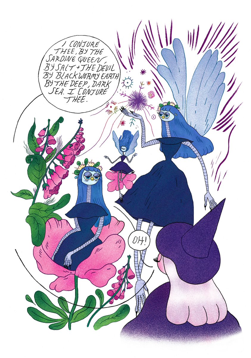 So The Witch’s Egg has grown into an apocalyptic love story, framed as folklore alluding to the journey into motherhood in a fantastical landscape.