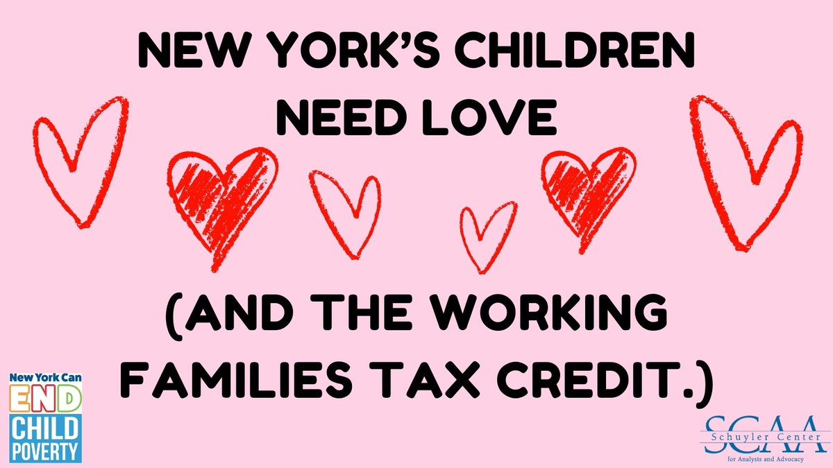 Robust tax relief for New York’s families, especially those earning the lowest incomes, is among the most effective and equitable ways for New York State to fulfill its commitment to reduce child poverty and support family economic security.
#NYWFTC #family