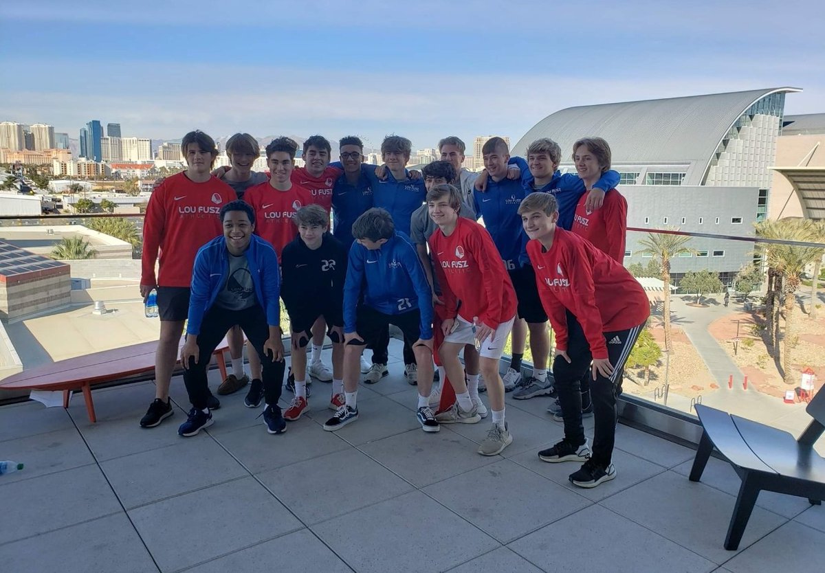 Ahatley17's tweet photo. This photo popped up in my memories....We took the boys out to Vegas a few years back to play in a showcase &amp; arranged a tour of @unlv I'm blessed to have had the opportunity to coach these fellas🙏🏾 https://t.co/FX5GRnx7Kk