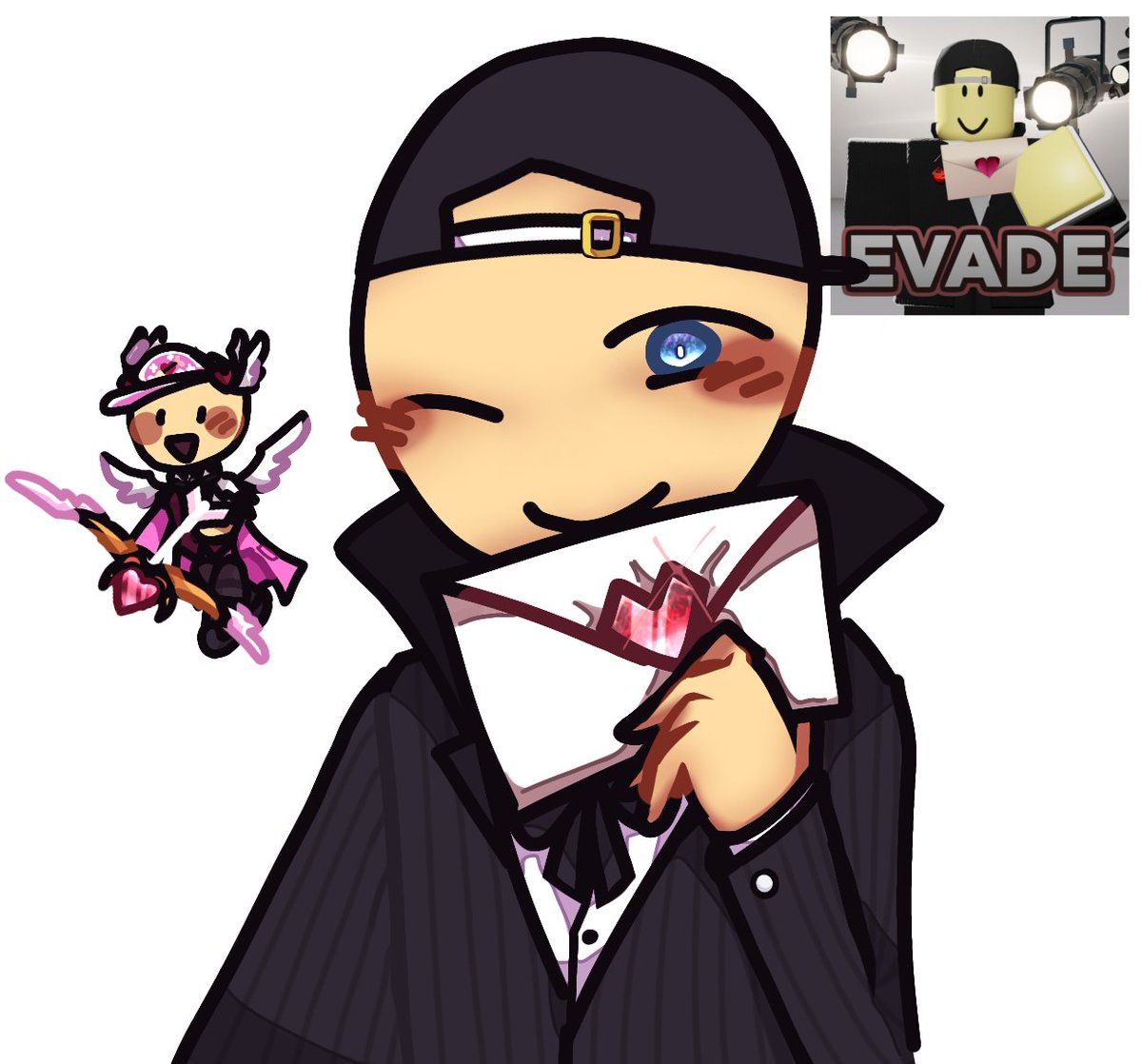 Enesia70647848's tweet image. #robloxevade
#robloxart