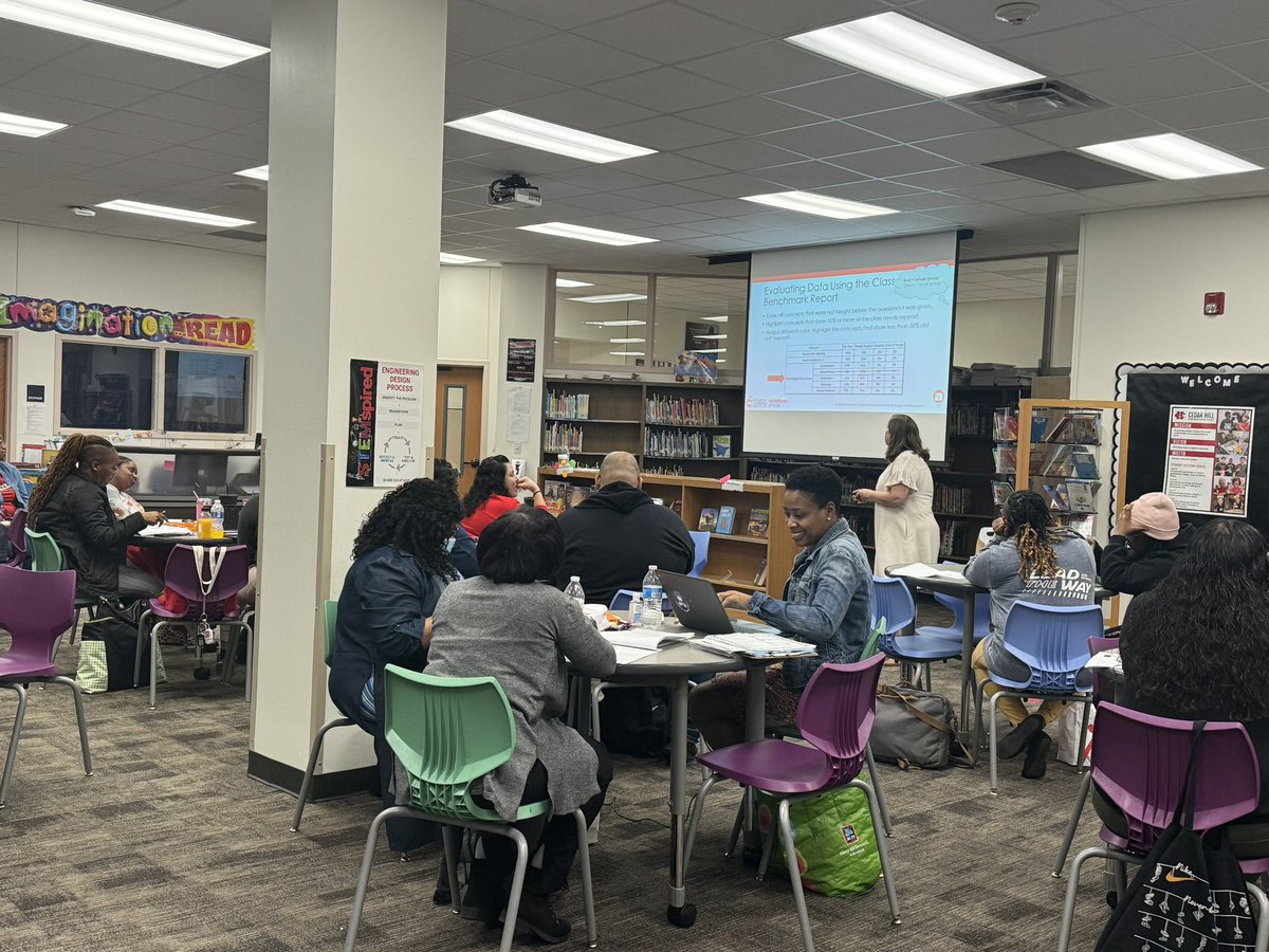 pink75236's tweet photo. CHISD Pre-K Teachers are engaged in a full day of learning for our Final Mission in Data/Literacy &amp; Math @AHG_ElemELARCH @CMontLife @KoriLThomas @Prek_Jackson https://t.co/ThR5zPsMNv