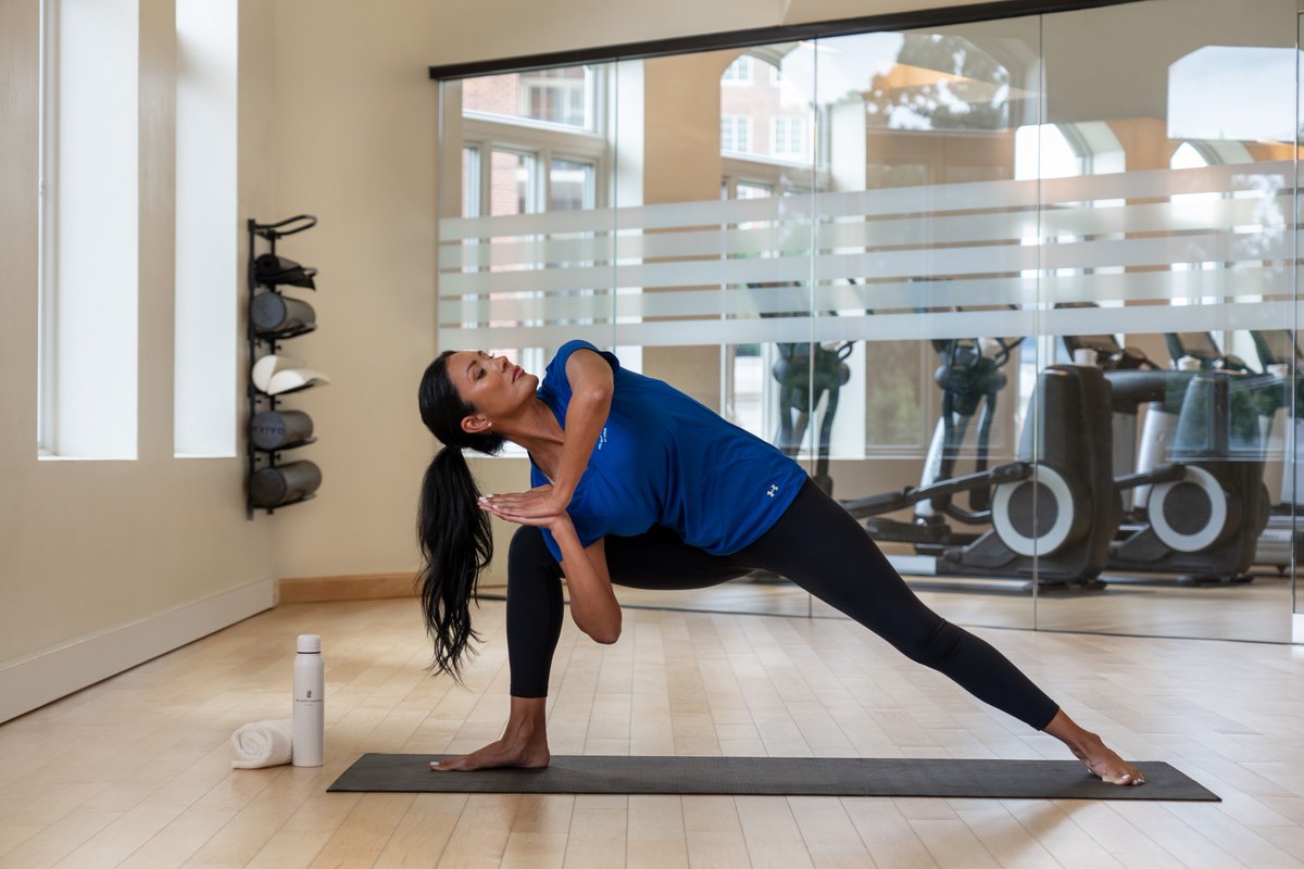 Find retreat every Saturday this month with an energizing yoga class from 9:30am to 10:30 am in the fitness center. The classes are open to all - fitness club members, locals and hotel guests. Each class is $30. Reservations can be made by calling (314) 719-1488.