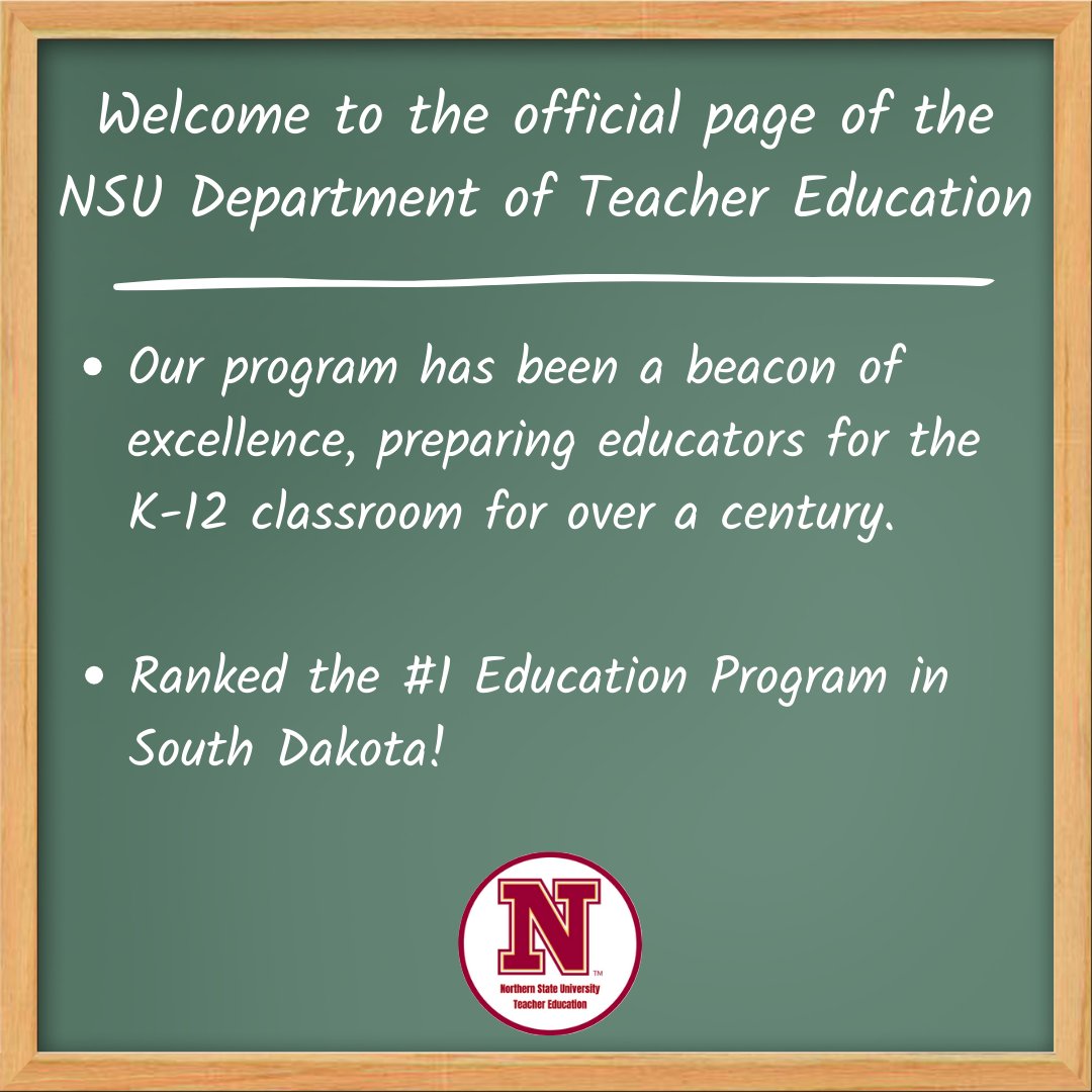 NSUTeacherEd's tweet photo. Be sure to follow along as we continue our legacy of educational excellence. #NSUTeacherEd #TeachingTeachers https://t.co/ib3HCj281m