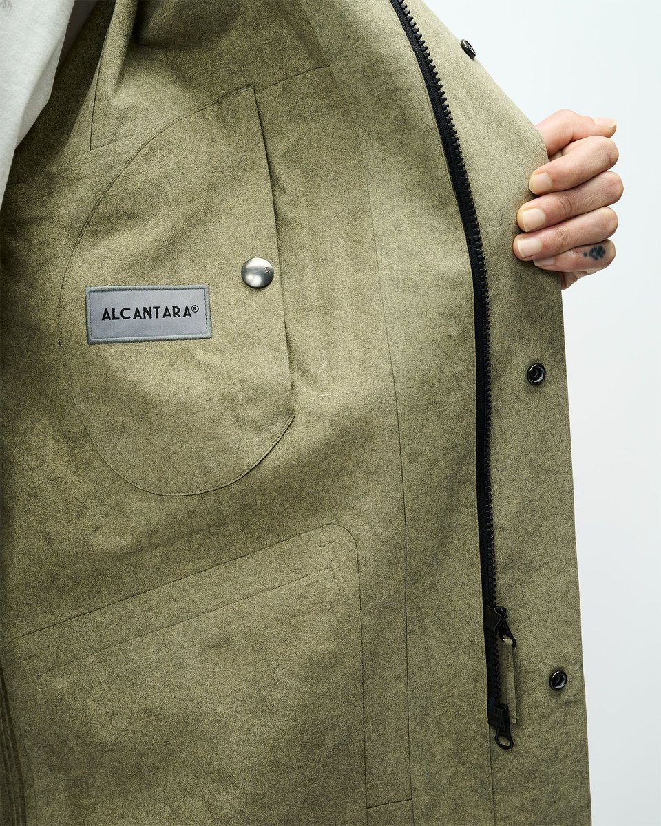 AlcantaraSpa's tweet photo. Chapter 1: ALCANTARA®
Massimo Osti Studio presents a collection with Alcantara, exploring cross-industry contamination and pushing the boundaries of technology and design.
Discover more: https://t.co/ocB2t5dNfG
#massimoostistudio #alcantaraexperience https://t.co/SWI3YLdamf