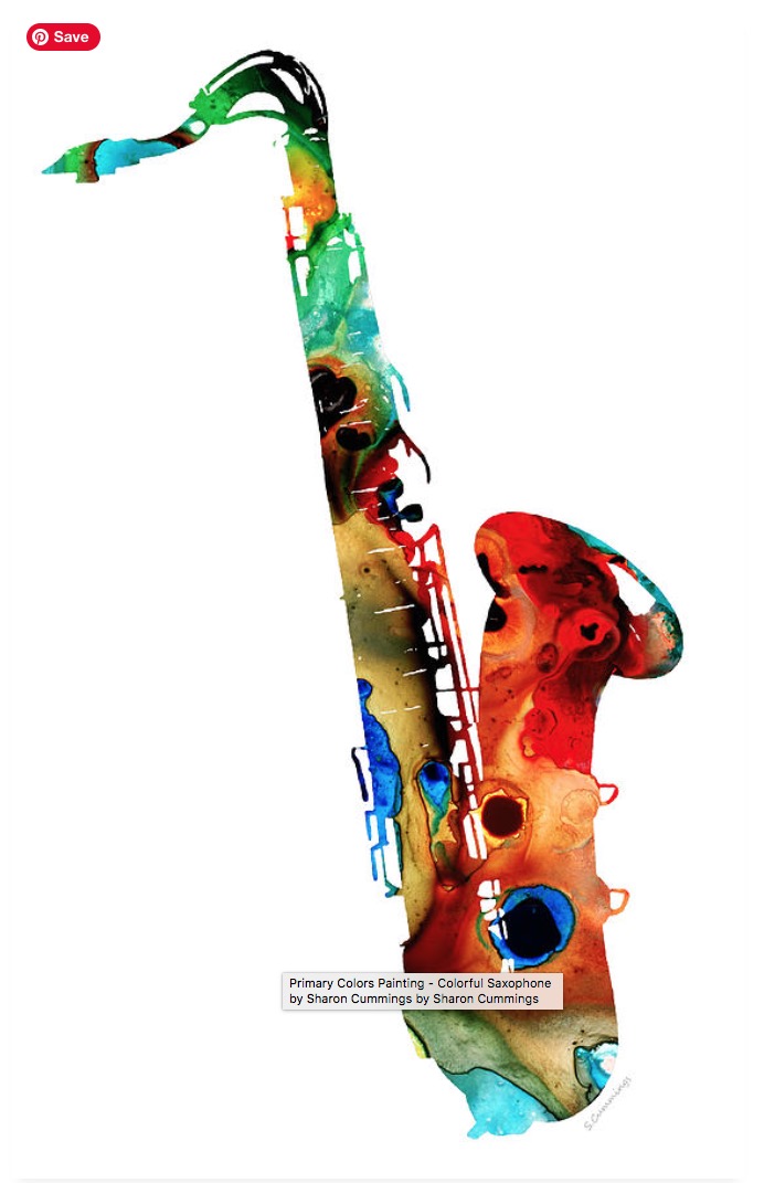 Music for your Walls!  Colorful Saxophone HERE:  fineartamerica.com/featured/color… #sax #saxophone #colorful #art #artwork #music #musicians #musicianlife #musical #jazz #jazzmusic #jazzradio #homdecor #buyINTOART #FillThatEmptyWall