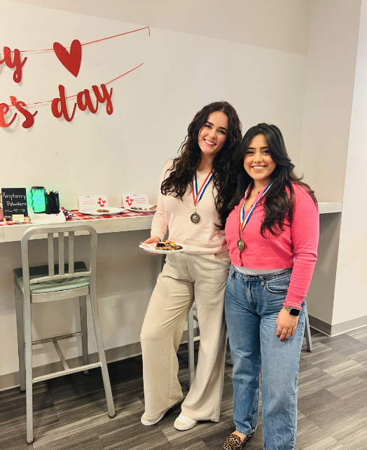 L2TMedia's tweet photo. #TBT to the sweetest competition of the year - the "Great Valentine's Day Bake-Off"!  🍰Yesterday, we mixed, baked, and crowned the "The Greatest Baker" of L2TMedia. https://t.co/gN4qALUIsv
