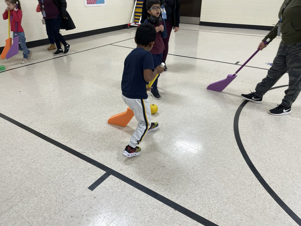 Our ASD students last week had a ton of fun practicing their hockey skills!