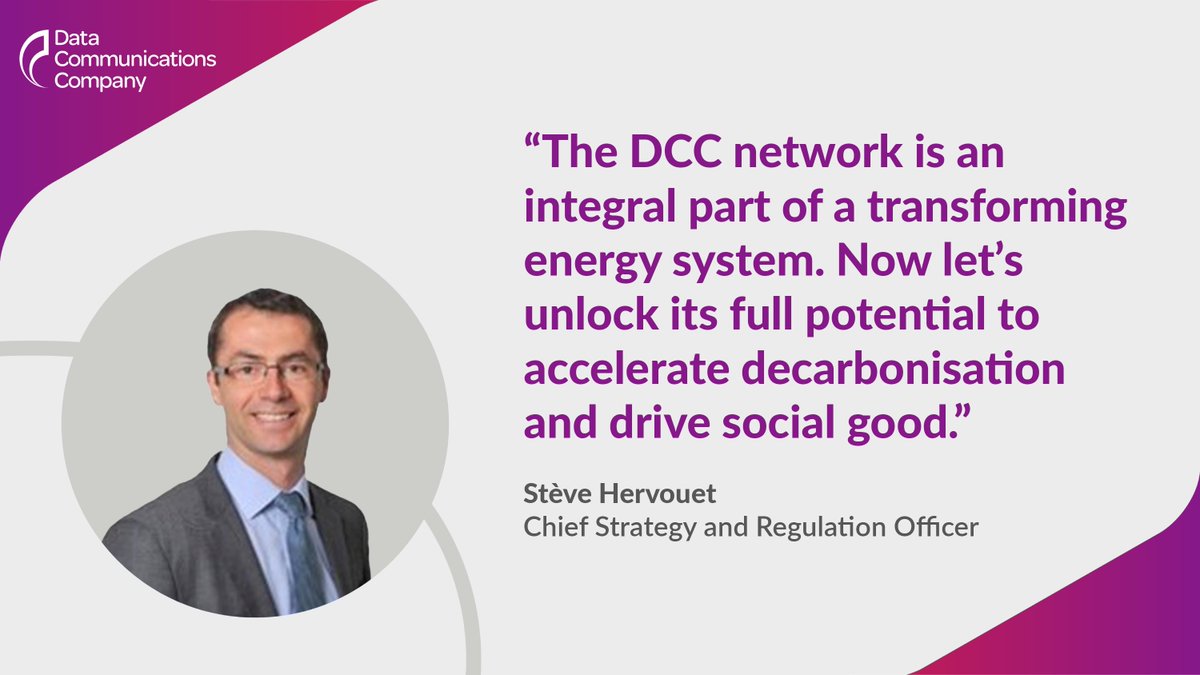 Britain's transforming energy system: a key enabler for net zero and social good 💡 🌍 

Following an award-winning 2023, our Chief Strategy and Regulations Officer, Stève Hervouet, sets out his aspirations for DCC in 2024 and beyond.

👉 Read more: ow.ly/YWoe50QBXVC