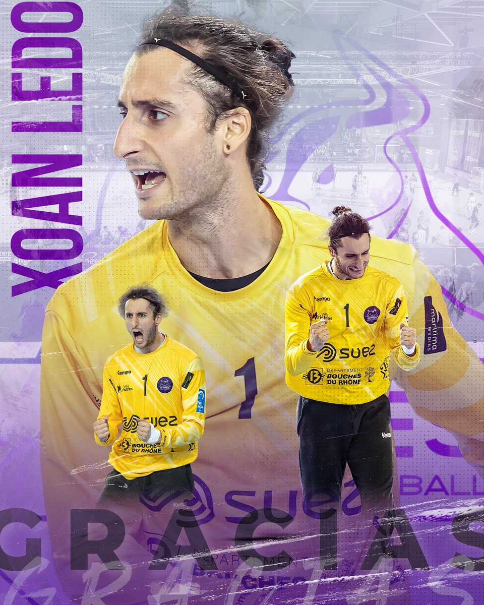 🙏 𝐌𝐞𝐫𝐜𝐢 𝐗𝐨𝐚𝐧 ✨ Xoan Ledo et le Istres Provence Handball ont convenu d’un accord afin que le gardien espagnol puisse rejoindre son nouveau club du @ciudadlogronobm dès aujourd’hui. L’ensemble du club le remercie pour son implication durant ses 2 saisons 💜🤍