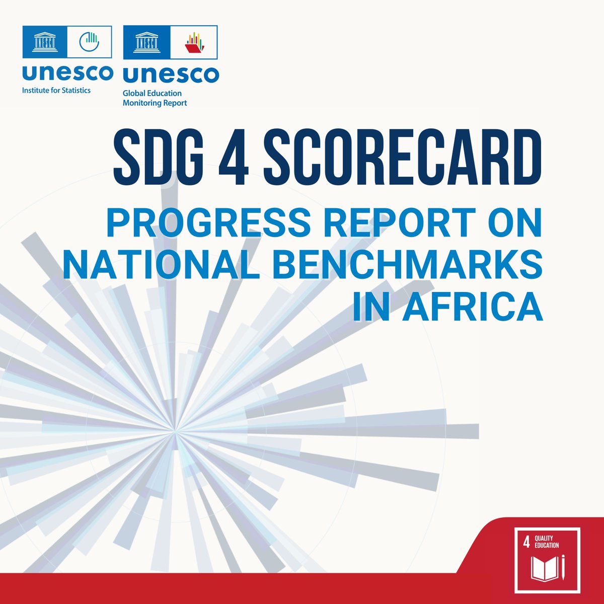 Explore the #SDG4scorecard progress report on national benchmarks in #Africa! 🌍📊 This brochure provides a summary of the findings on the progress of Africa towards the #SDG4 benchmarks. @GEMReport unesdoc.unesco.org/ark:/48223/pf0…