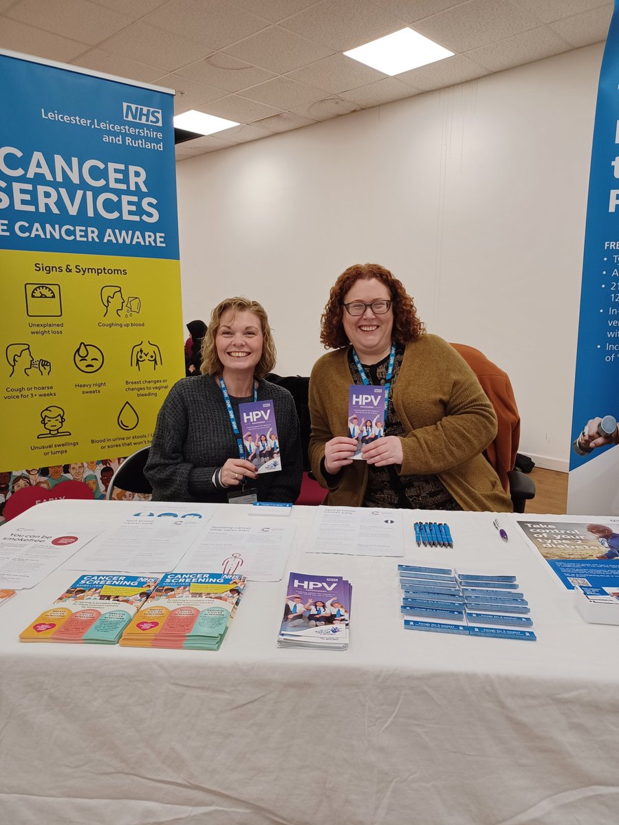 LLRICBCancer's tweet image. Today, our team had the honor of taking part in the Haymarket Health &amp;amp; Well-being Event held at the Haymarket in Leicester City Centre. We were grateful for the chance to engage with many individuals, spreading awareness about cancer and early symptom recognition. #Cancer