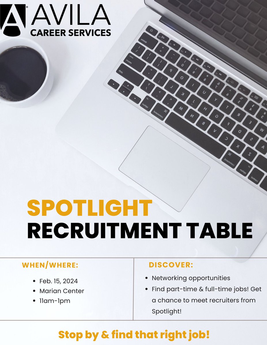 Avila Career Services tweet media