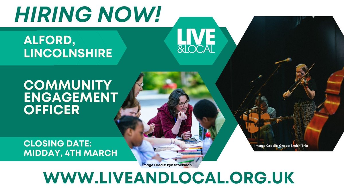 Live_Local's tweet image. 🌟 We're hiring! 🌟
 
Passionate about community impact? Join us as a Community Engagement Officer in Alford, Lincolnshire!

For more information and to apply visit liveandlocal.org.uk/get-involved/j…

#AlfordOpportunity #JoinOurTeam