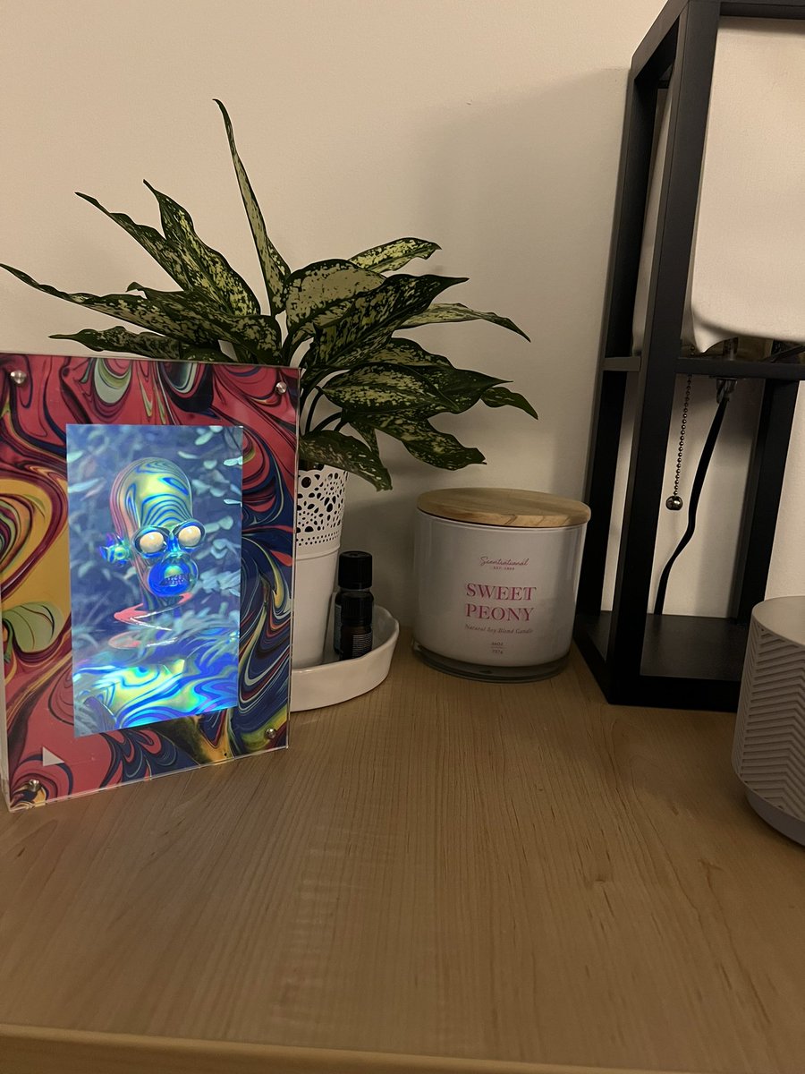 Big thanks to <a href="/pHarrisDesigns/">p.HarrisDesigns</a> for gifting this amazing piece, another big thanks to <a href="/0xFudge/">Noone</a> for spinning the giveaway wheel before me 😂

This will be a conversation piece for sure 🔥

<a href="/realGLOOMYZ/">GLOOMYZ</a> <a href="/PsychApes/">Psychedelic Apes</a>