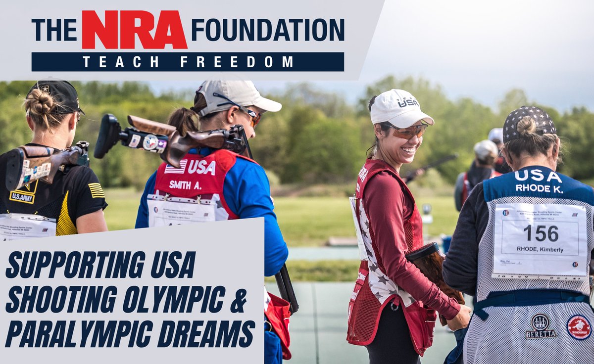 USA Shooting is proud of our sole platinum sponsor, The NRA Foundation. Learn more about how the organization teaches freedom: nrafoundation.org
@FriendsofNRA