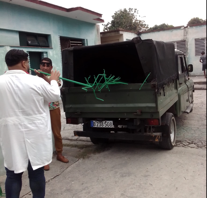 osdegesime's tweet photo. Nuestra Empresa Mecánica de Bayamo #EMBACuba realiza producciones alternativas para el Hospital provincial Carlos Manuel de Céspedes como parte de la misión social en los territorios de las empresas de #Gesime. https://t.co/pfK7z1IER3