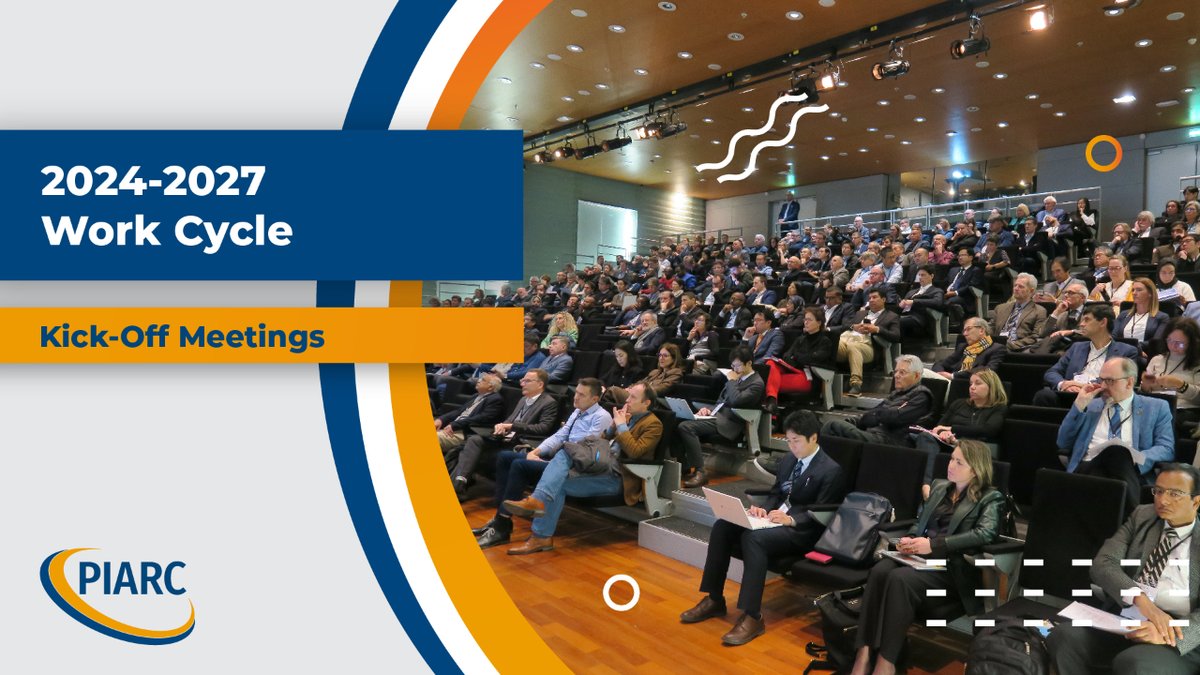 PIARC's 2024-2027 work cycle is underway! Over 1,200 experts gathered in Paris from Jan 31 to Feb 14 for kick-off meetings of the new Technical Committees. Learn more about PIARC's Strategic Plan for the cycle & have a look at all the photos here: t.ly/antgd