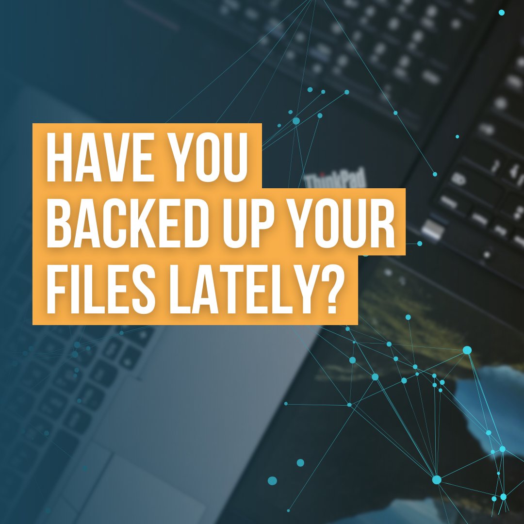 on_time_tech's tweet image. Have you backed up your files lately?
Data Backups is your digital insurance. Whether it&apos;s personal documents or critical business data, a robust backup system is your digital insurance policy.