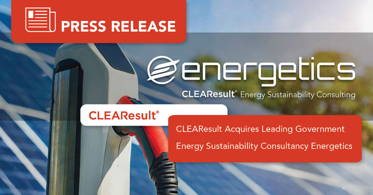 CLEAResult (@clearesult) on Twitter photo We are excited to announce the expansion of our Energy Sustainability business with the acquisition of <a href="/Energetics/">Mike Broski</a>, a leading energy sustainability consultancy serving clients across the US. Read the full release: bit.ly/49yj6Va
#Sustainability #CleanEnergy We are excited to announce the expansion of our Energy Sustainability business with the acquisition of <a href="/Energetics/">Mike Broski</a>, a leading energy sustainability consultancy serving clients across the US. Read the full release: bit.ly/49yj6Va
#Sustainability #CleanEnergy